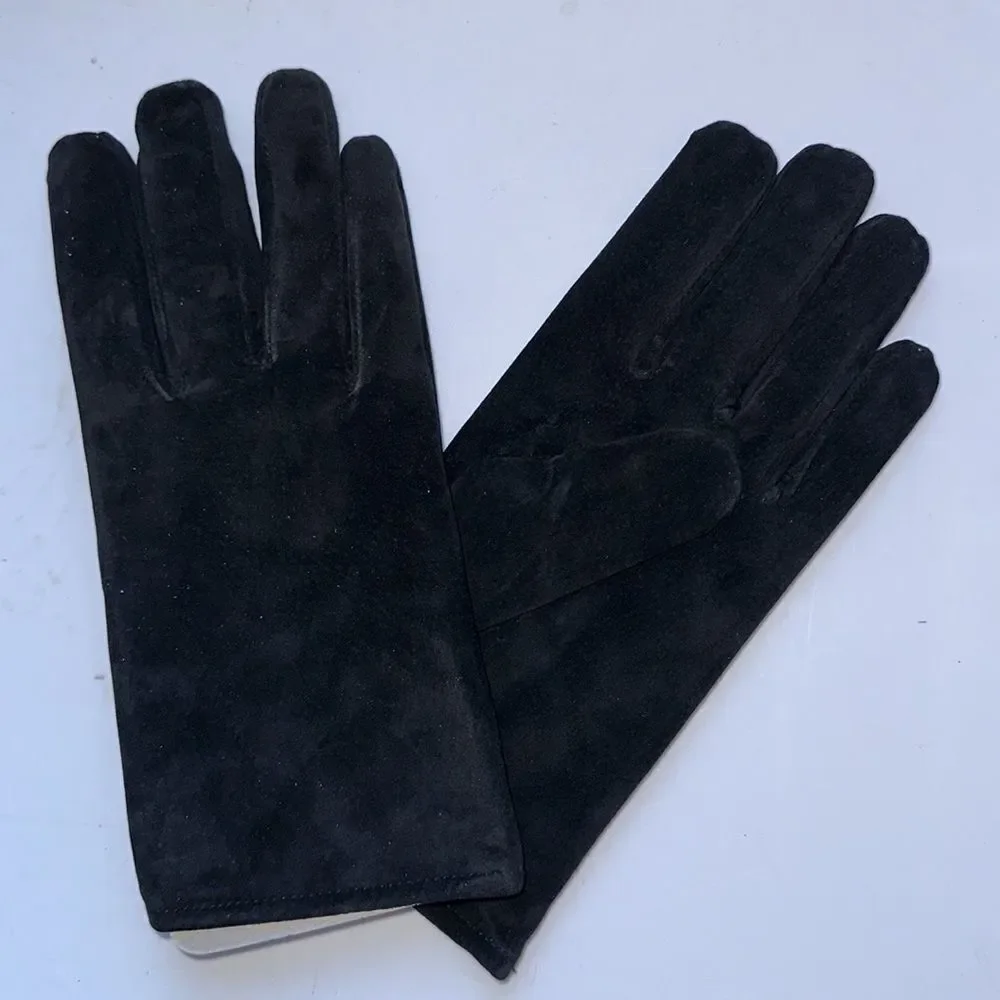 New‎ in box Sensations by Isotoner black fleece lined X-large gloves